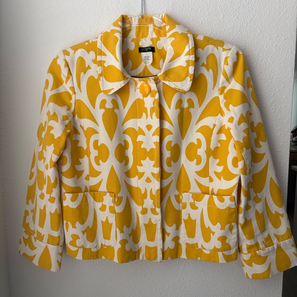 J.Crew Cotton Peacoat Blazer Jacket - Picture 3 of 16